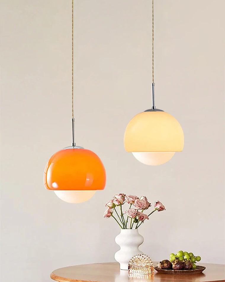 Lámpara colgante WOMO Globe de cristal - WM2658