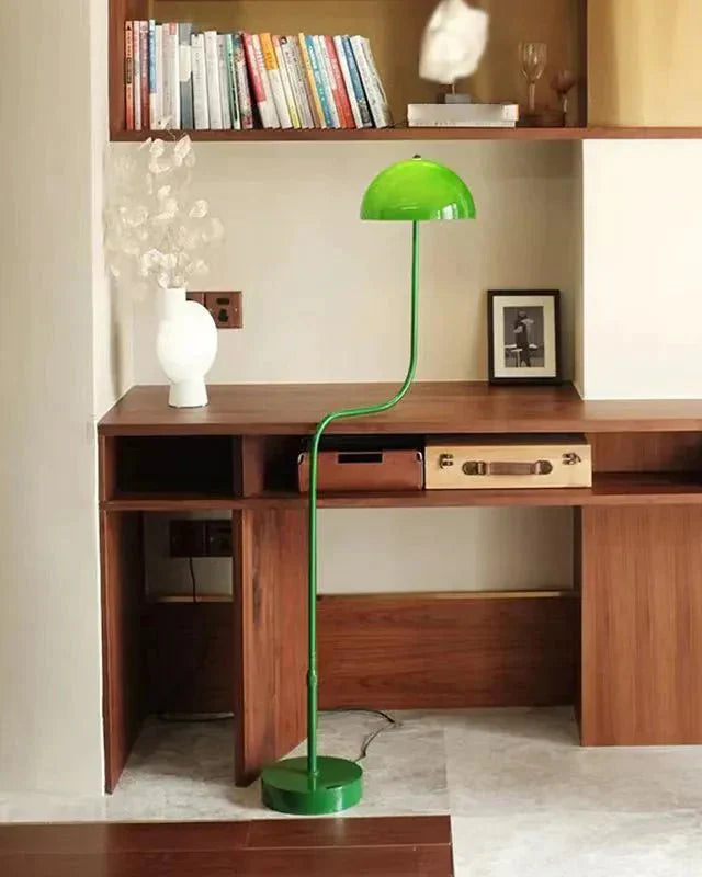 WOMO Telescopic Floor Lamp with Glass Dome - WM7097