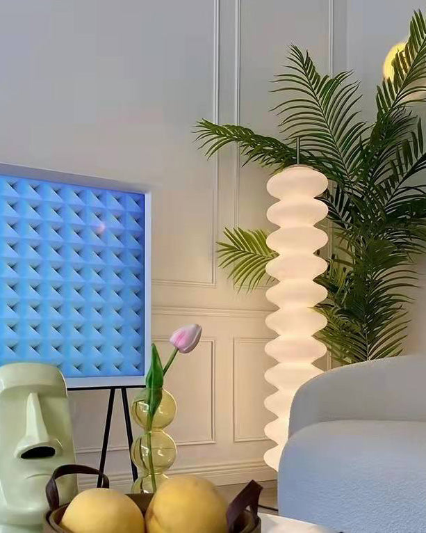 WOMO Stacked Crystal Ball Floor Lamp - WM7127