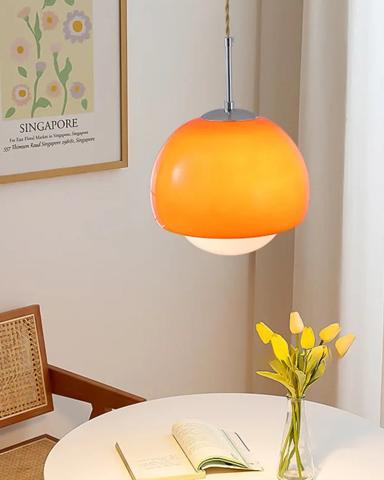 Lámpara colgante WOMO Globe de cristal - WM2658