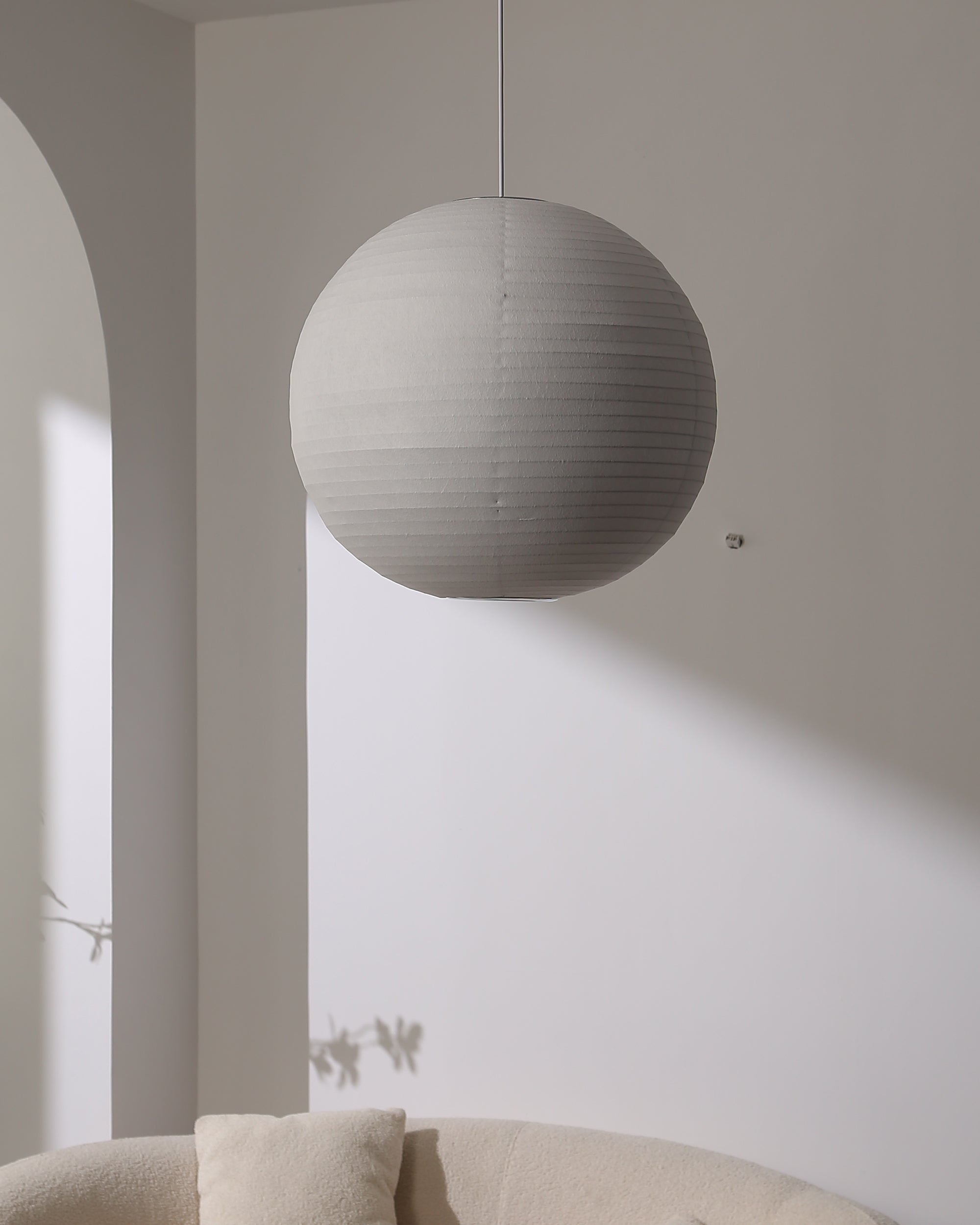 Lámpara colgante WOMO Globe Silk-WM2965