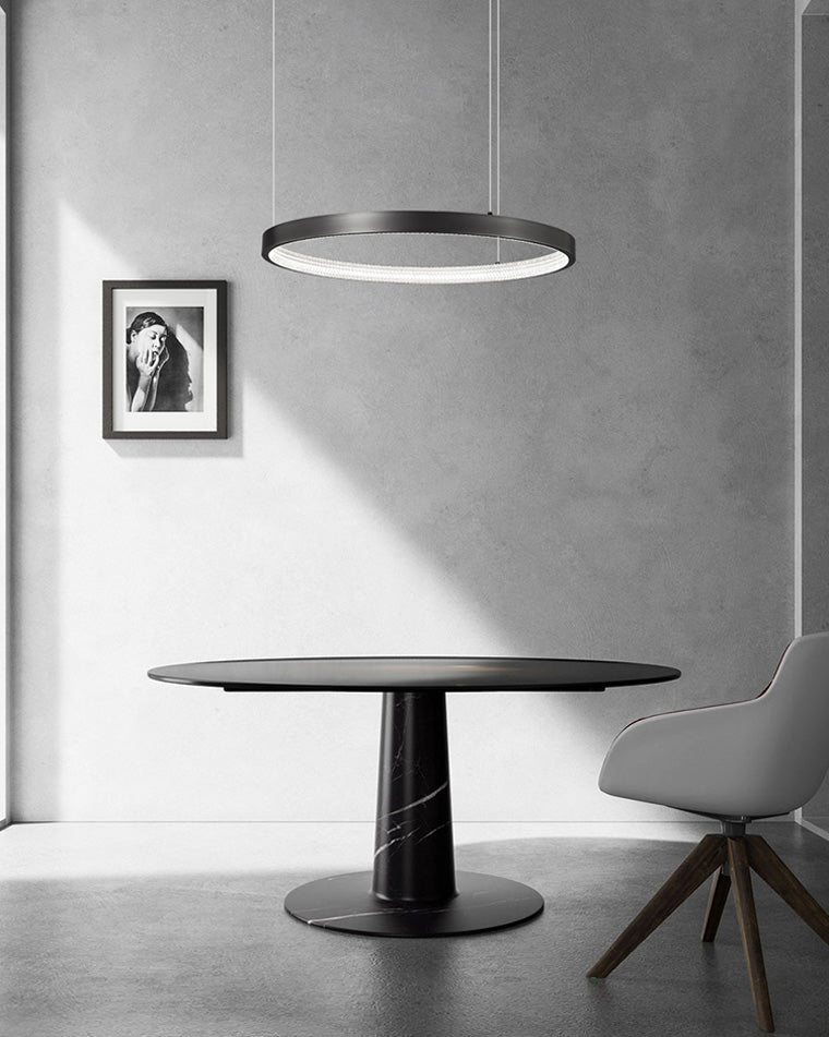 WOMO Lámparas Colgantes Circular LED de Latón - WM2357
