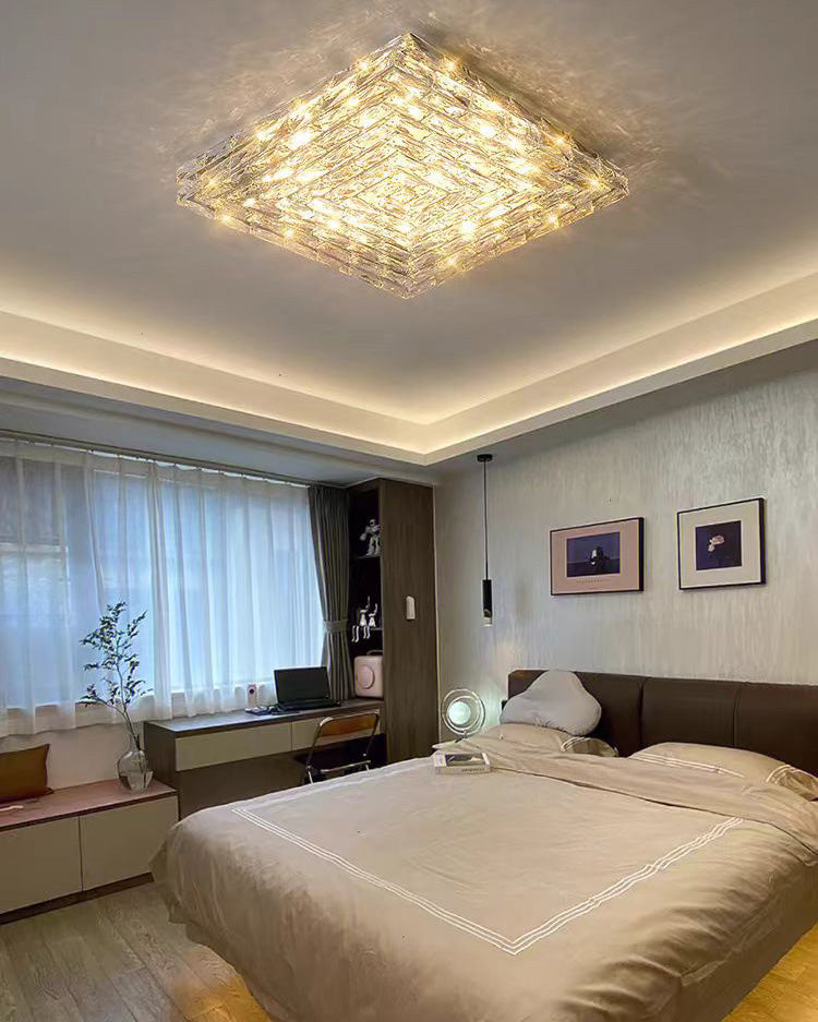WOMO-WM1130 Square Recessed Glass Ceiling Lamp