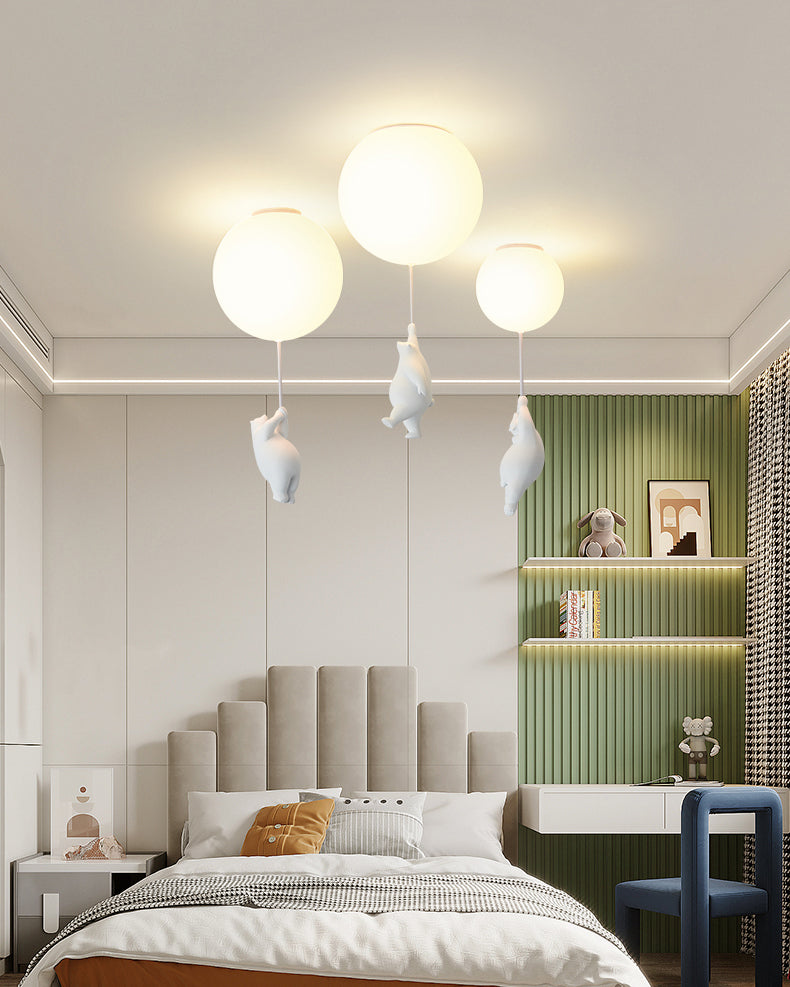 WOMO Bear Globe Ceiling Lamp - WM1123