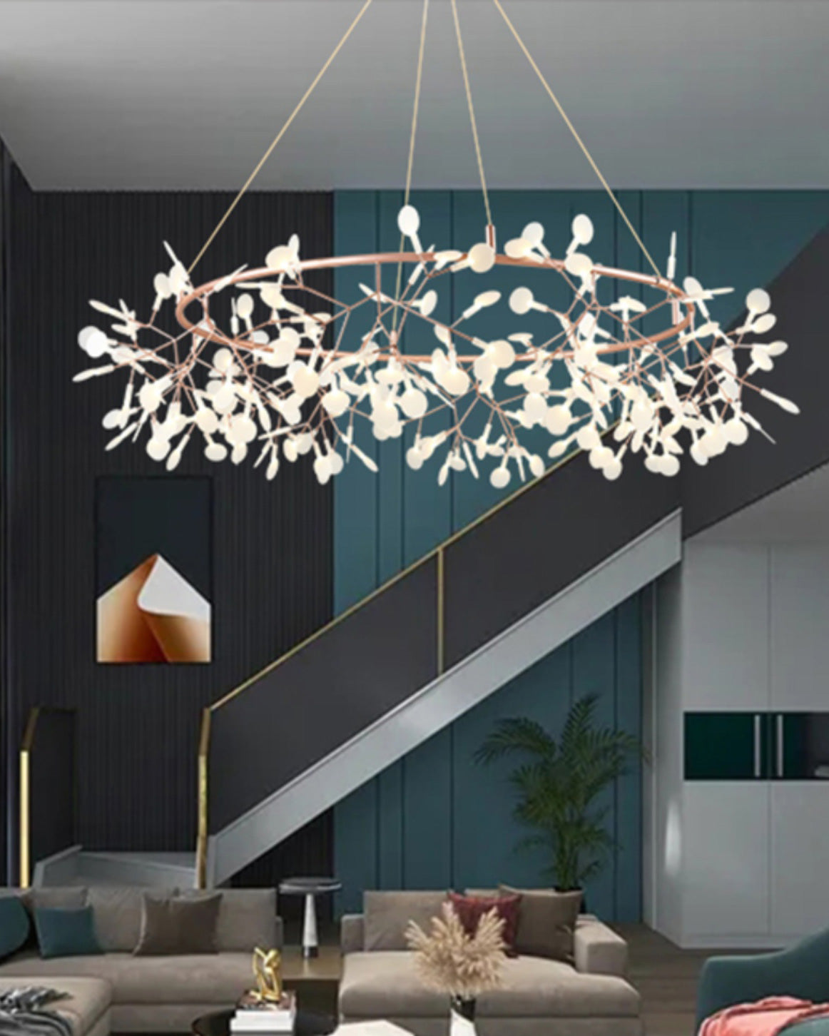 WOMO Lámparas Colgantes Redondo Heracleum / Luciérnaga - WM2435