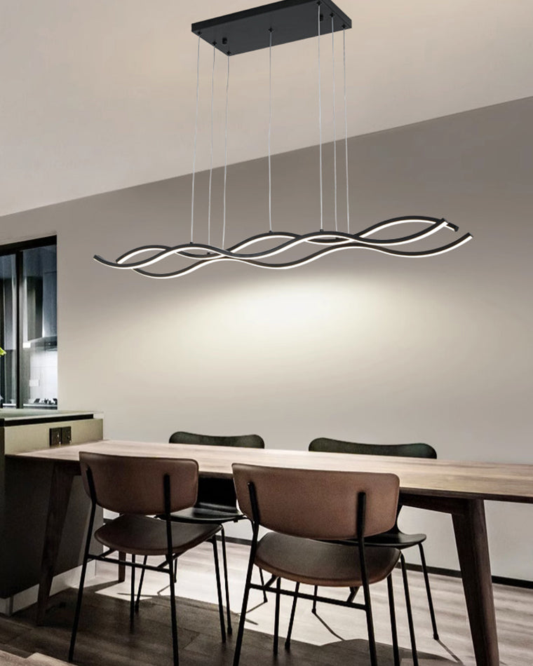 WOMO-WM2774 Wavy LED Chandelier
