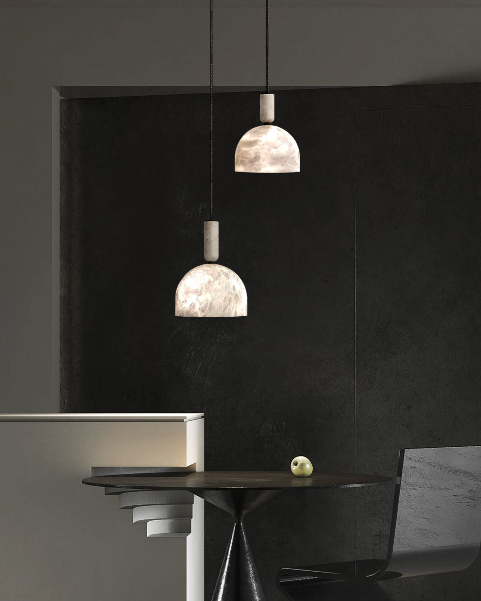 Pendant lamp WOMO Oki Alabaster-WM2899