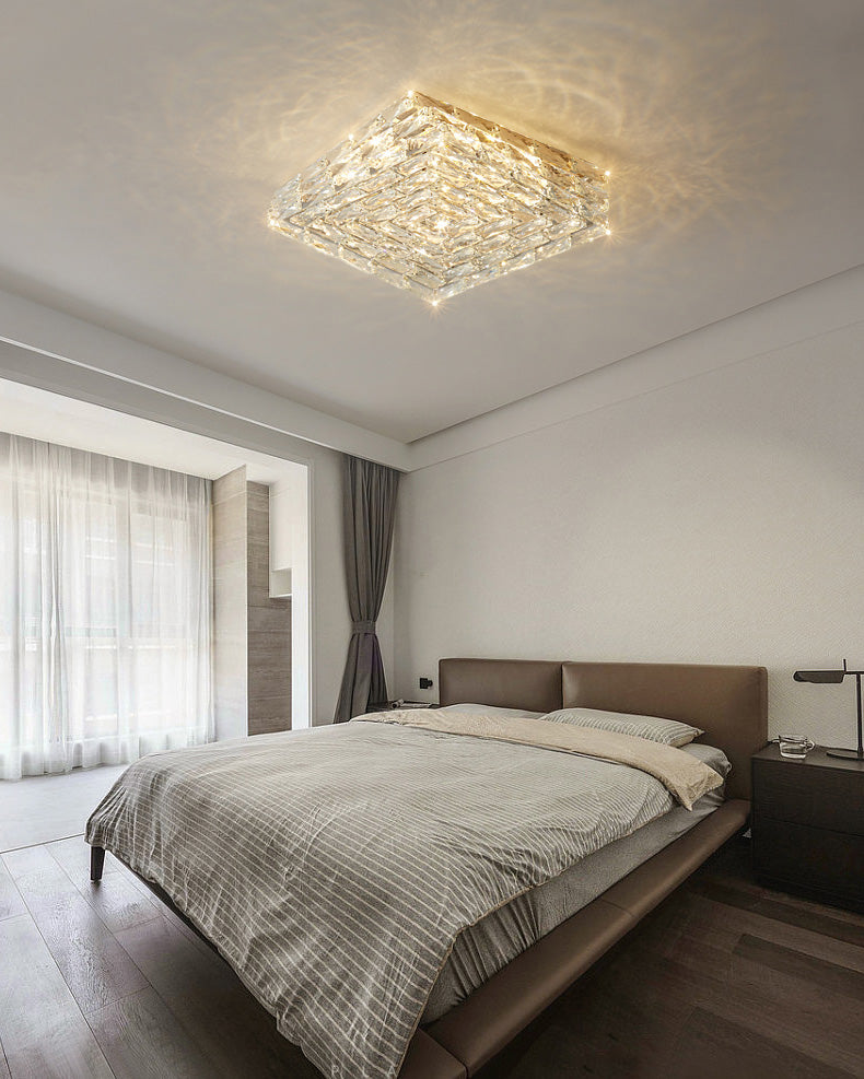 WOMO-WM1130 Square Recessed Glass Ceiling Lamp