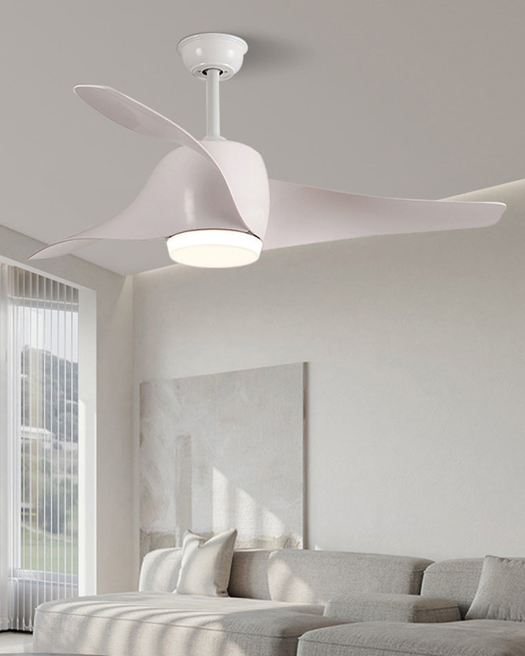 WOMO Ventiladores de techo con luz con Hélice - WM5015