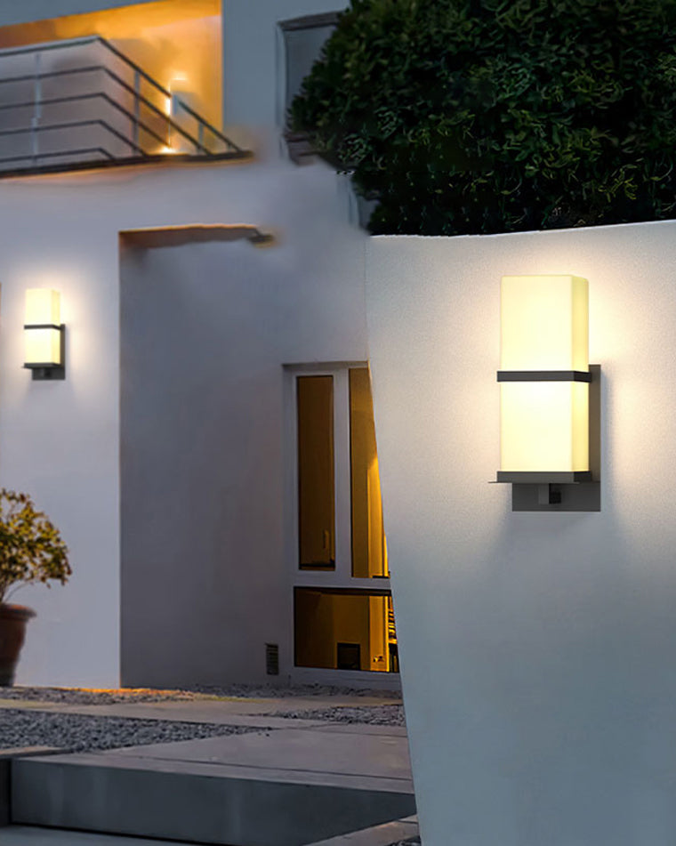 WOMO Aplique de pared de vidrio Outdoor Craftsman - WM9067