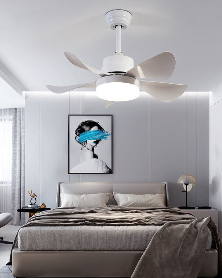 WOMO Ventiladores de techo con luz Pequeña - WM5060