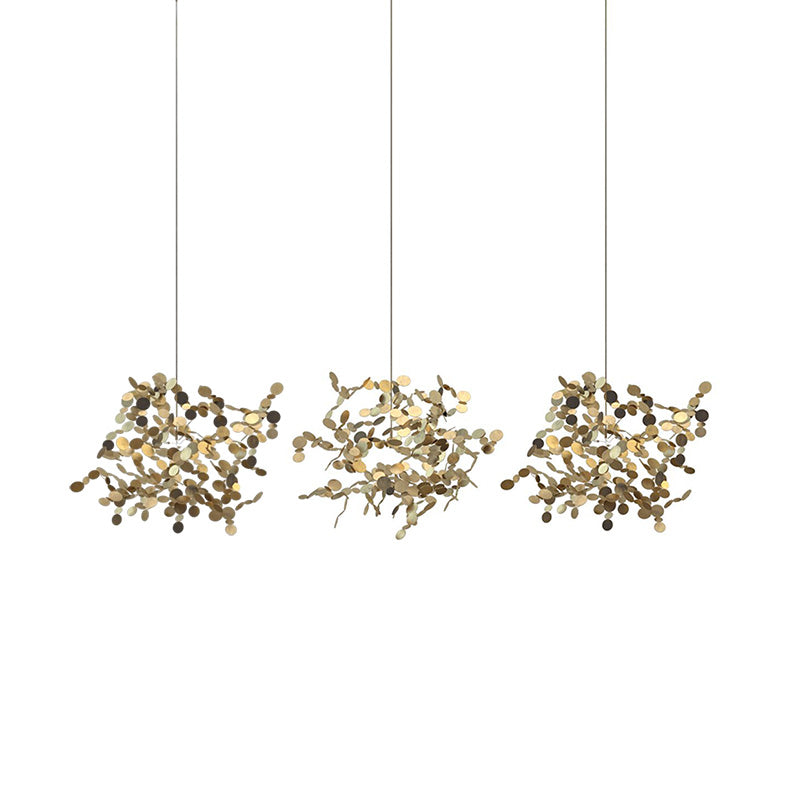WOMO Multiple Hanging Lamps Cloud Silver/Gold-WM2042