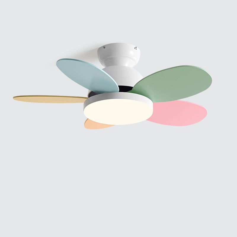 WOMO Scandinavian Wood Ceiling Fans with Light - WM5004