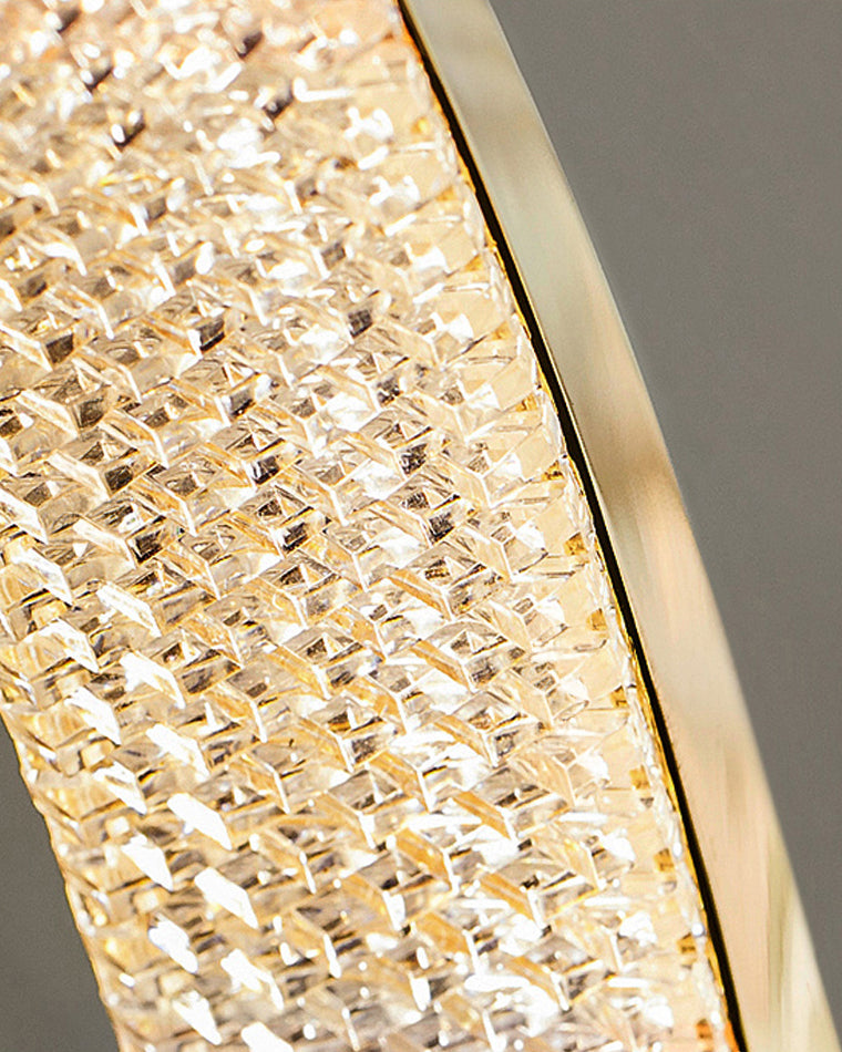 WOMO LED Chandelier with Gold Ring - WM2795