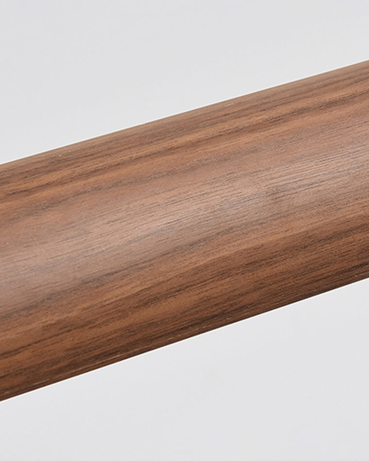 Lámpara colgante lineal LED de madera WOMO-WM2523