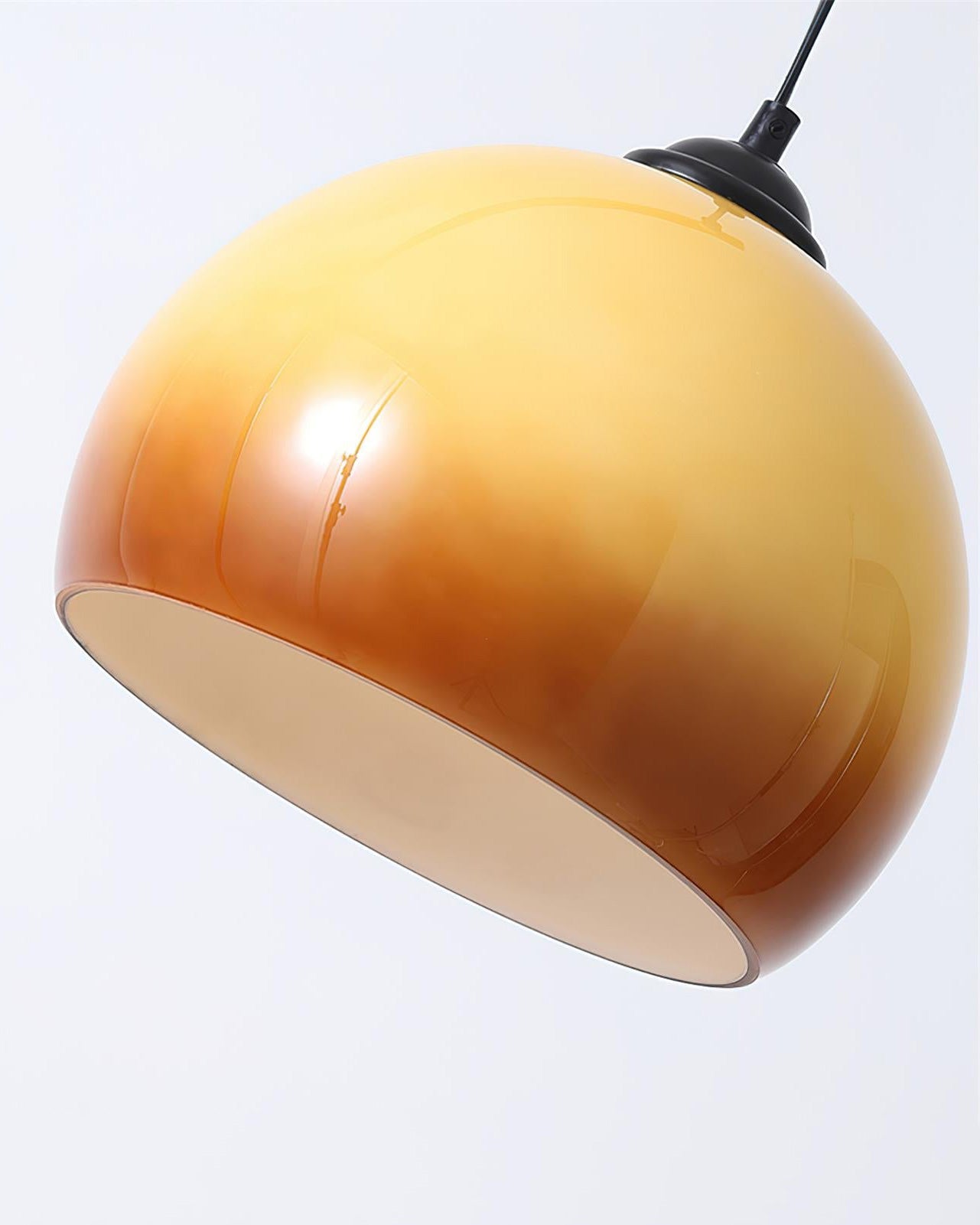 WOMO Arc Hanging Floor Lamp Bamboo - WM7133