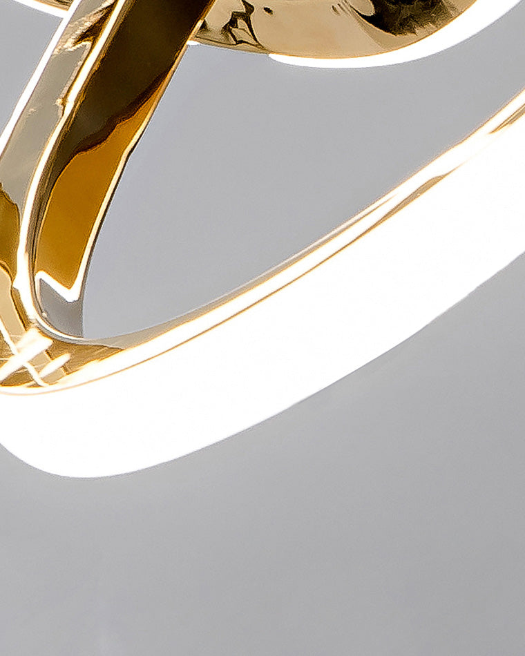 WOMO Lámpara de araña lineal en espiral - WM2723