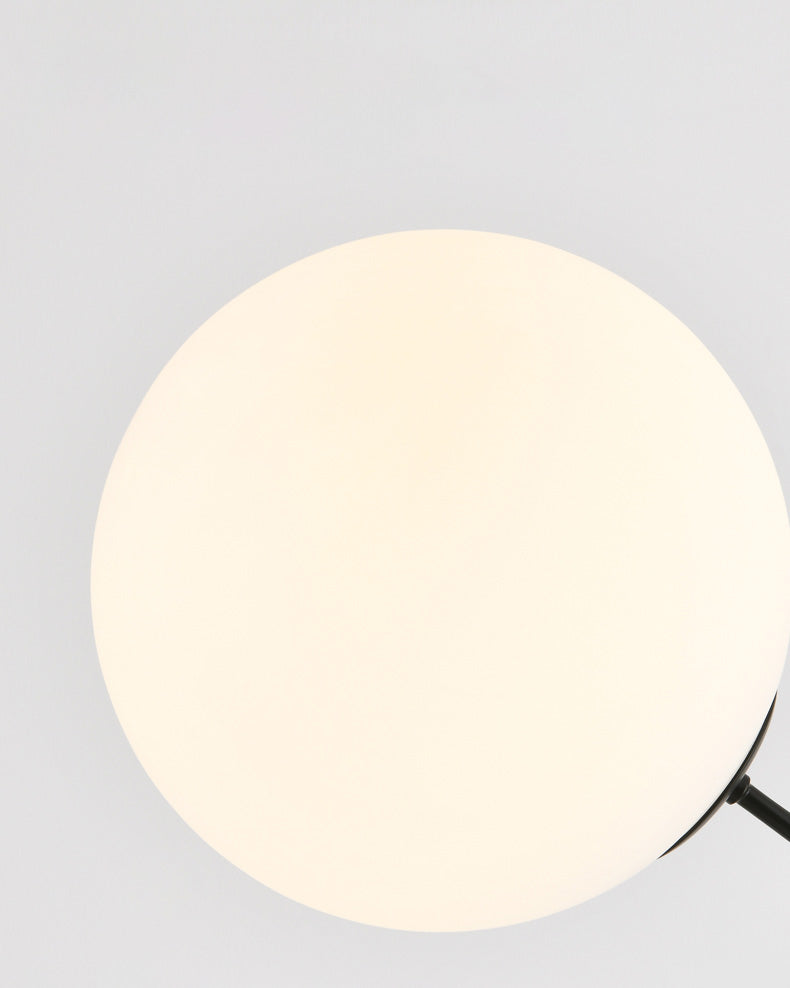 WOMO Cantilever Floor Lamp with Glass Globe - WM7129