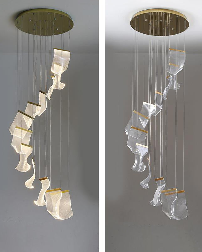 WOMO Lámparas Colgantes Acrílico Regulable Breeze-WM2158