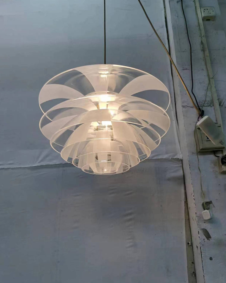 WOMO Lámparas Colgantes de Piña de Cristal - WM2325