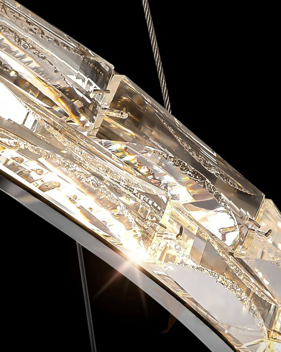 WOMO LED Crystal Circular Chandelier - WM2491a