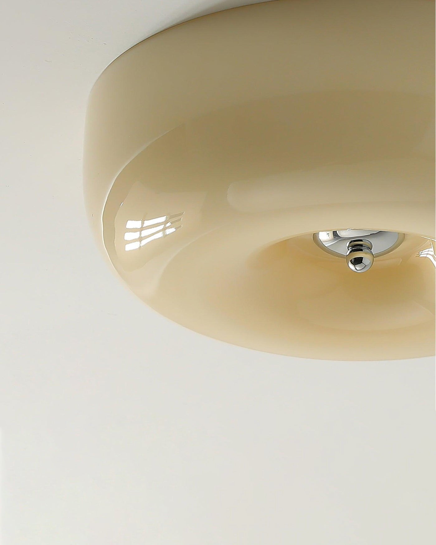 WOMO Round Milky Glass Ceiling Light - WM1134