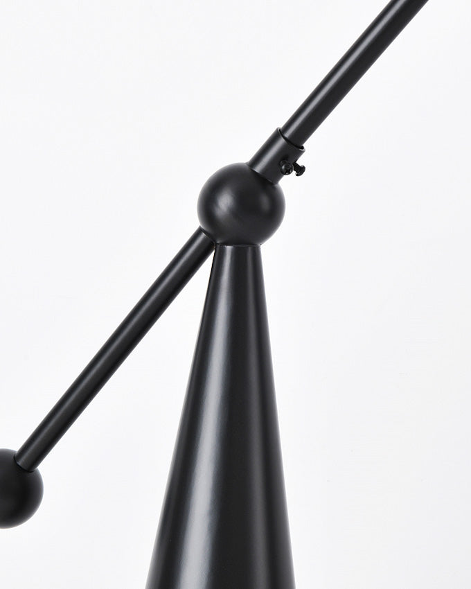 WOMO Cantilever Floor Lamp with Glass Globe - WM7129