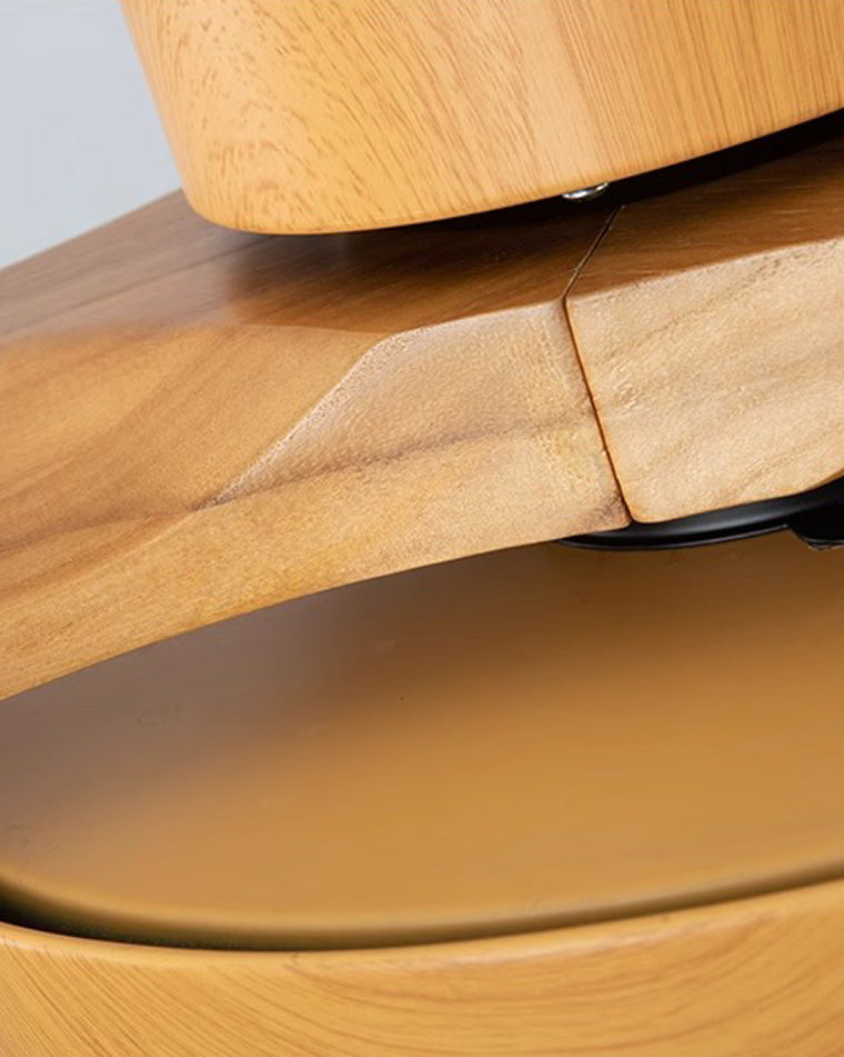 WOMO Ventiladores de techo con luz con 3 Aspas de Madera - WM5090