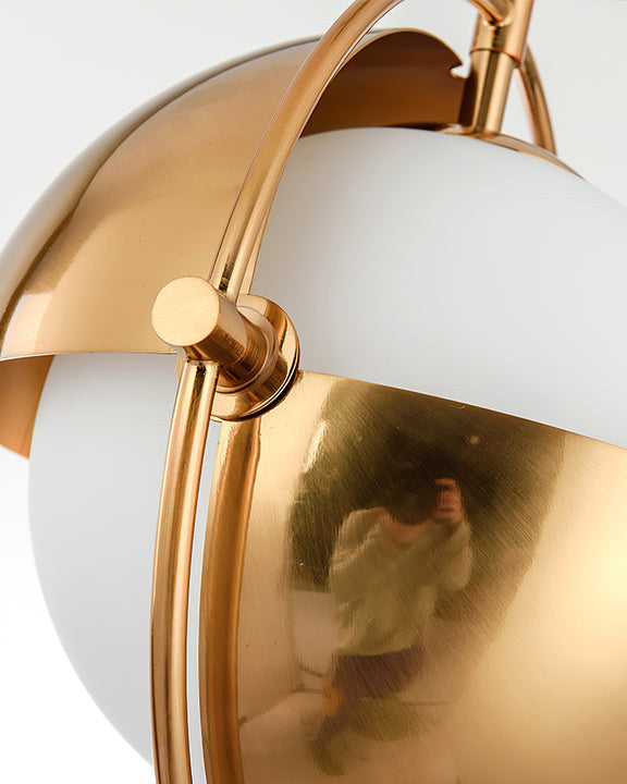 WOMO Lámpara colgante de globo de cristal ajustable - WM2563