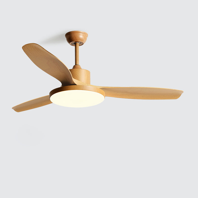 WOMO Ventiladores de techo con luz Reversible Escandinavo - WM5002