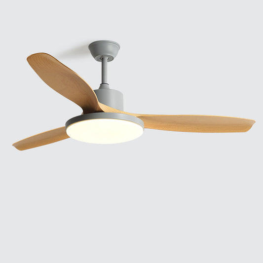 WOMO Ventiladores de techo con luz Reversible Escandinavo - WM5002