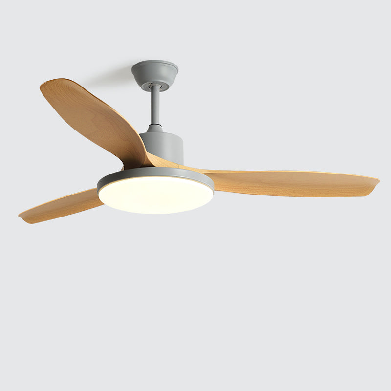WOMO Ventiladores de techo con luz Reversible Escandinavo - WM5002