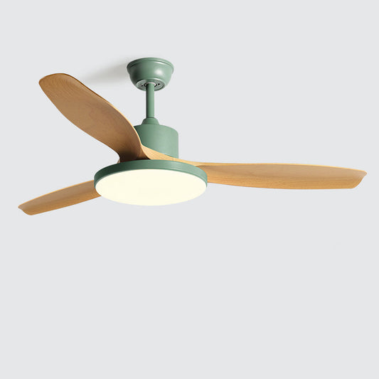 WOMO Ventiladores de techo con luz Reversible Escandinavo - WM5002