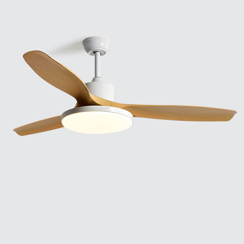 WOMO Ventiladores de techo con luz con 3 Aspas - WM5127
