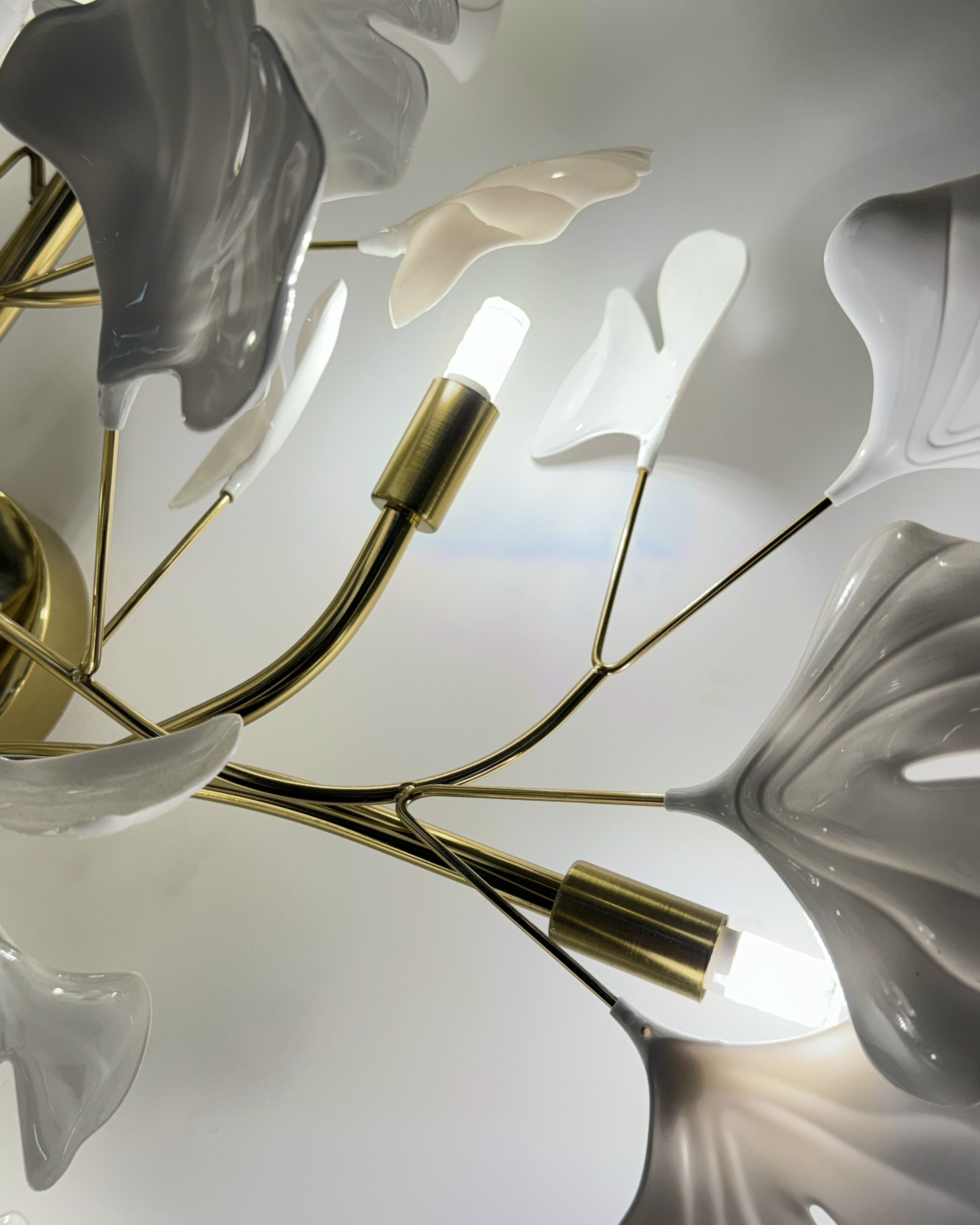 WOMO Ceramic Gingko Recessed Ceiling Lamp - WM1119