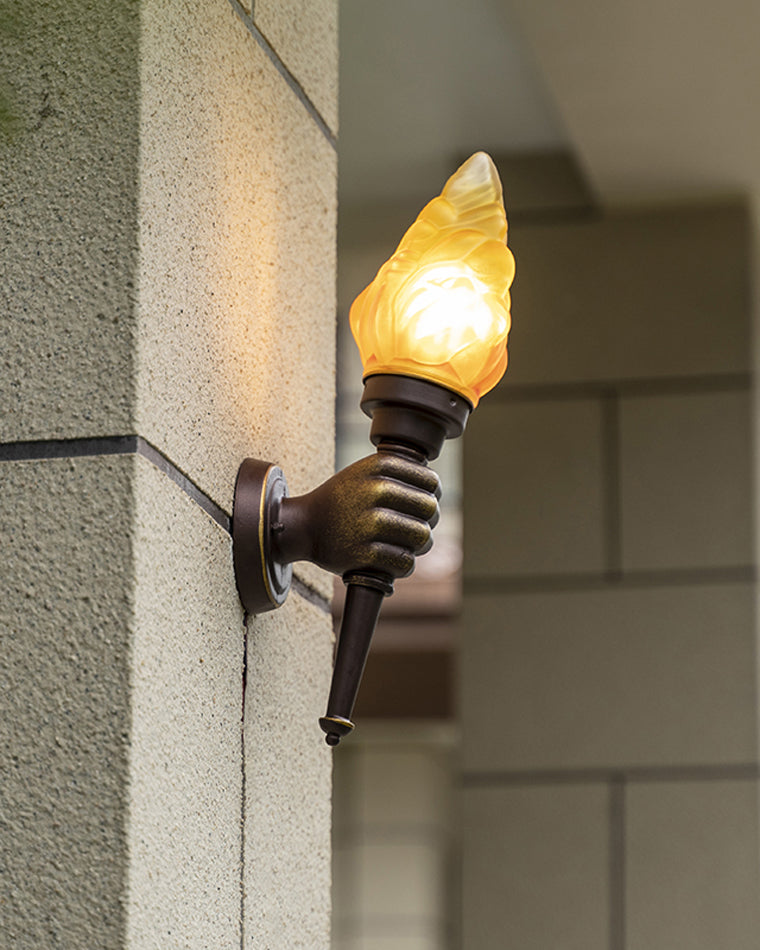 WOMO Lámpara de pared exterior Torch - WM9072