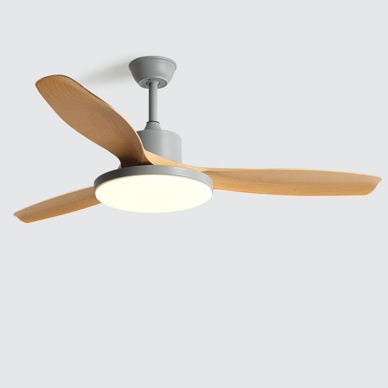 WOMO Ventiladores de techo con luz Reversible Escandinavo - WM5002