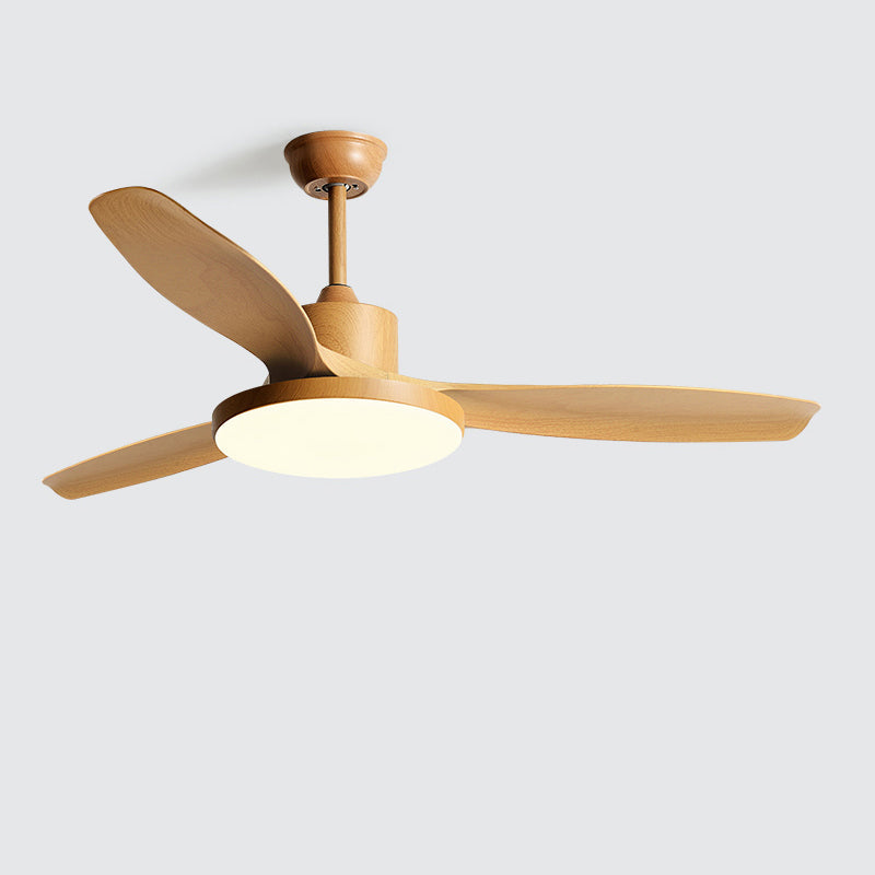 WOMO Ventiladores de techo con luz Reversible Escandinavo - WM5002