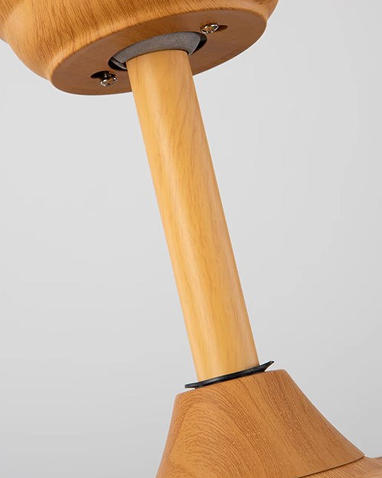 WOMO Ventiladores de techo con luz con 3 Aspas de Madera - WM5090