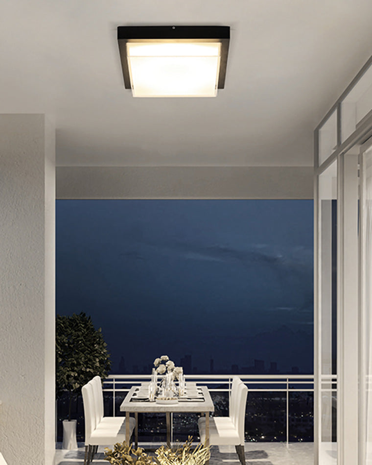 WOMO Square Outdoor Ceiling Light - WM9204