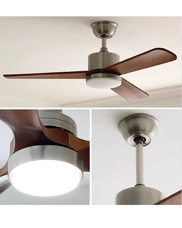 WOMO Ventiladores de techo con luz Moderno de Mid Century - WM5117