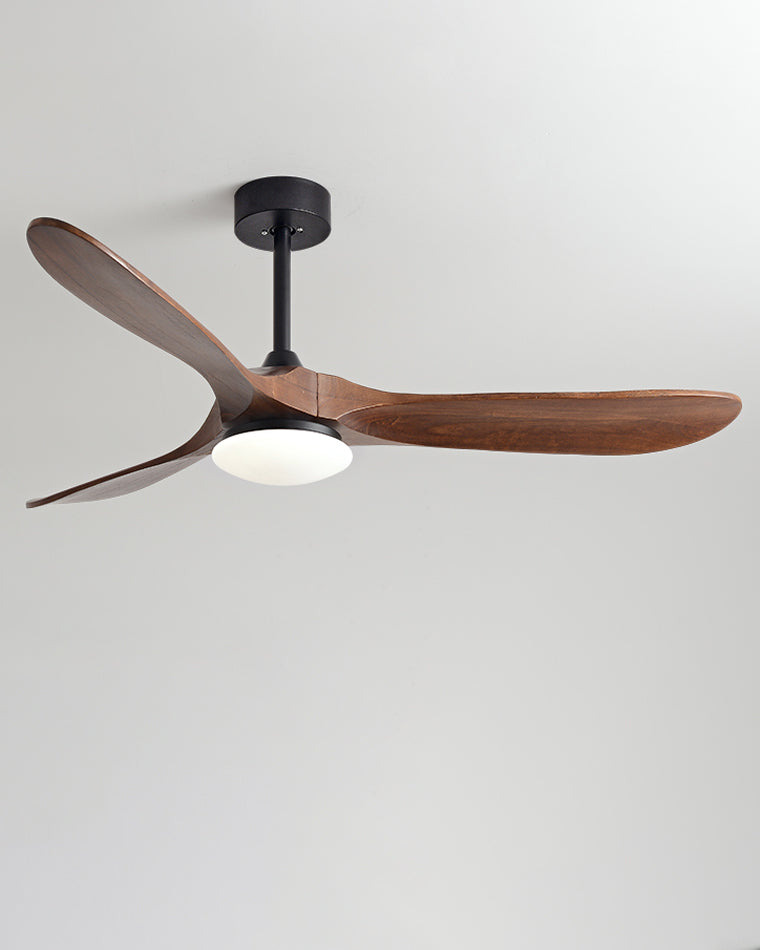 WOMO Ventiladores de techo con luz de Madera con Hélice - WM5008