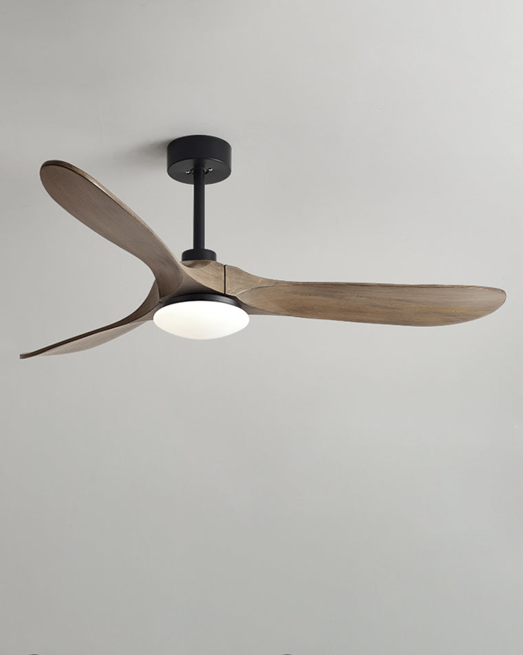 WOMO Ventiladores de techo con luz de Madera con Hélice - WM5008