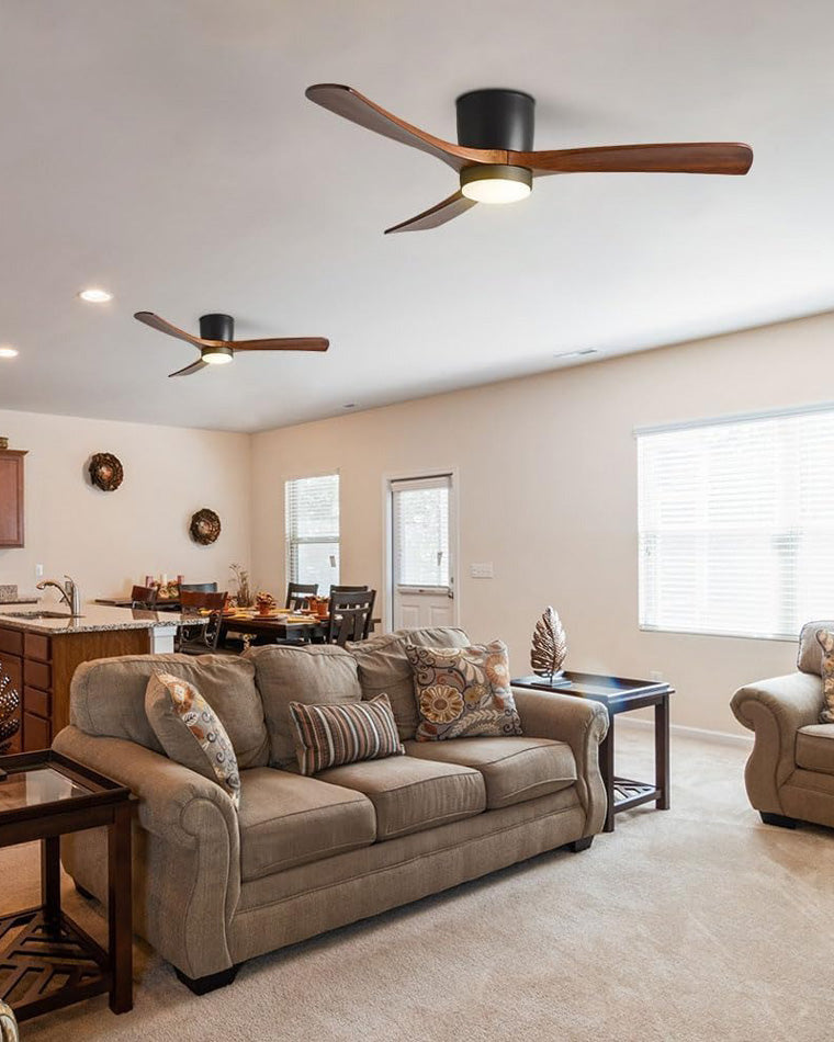 WOMO Ceiling Fans with Lights Large Low Profile - WM5051