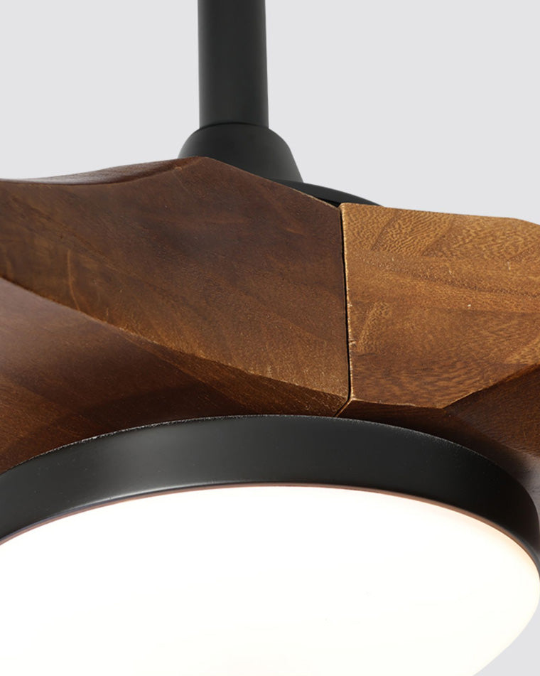 WOMO Ventiladores de techo con luz Grande con Hélice - WM5041