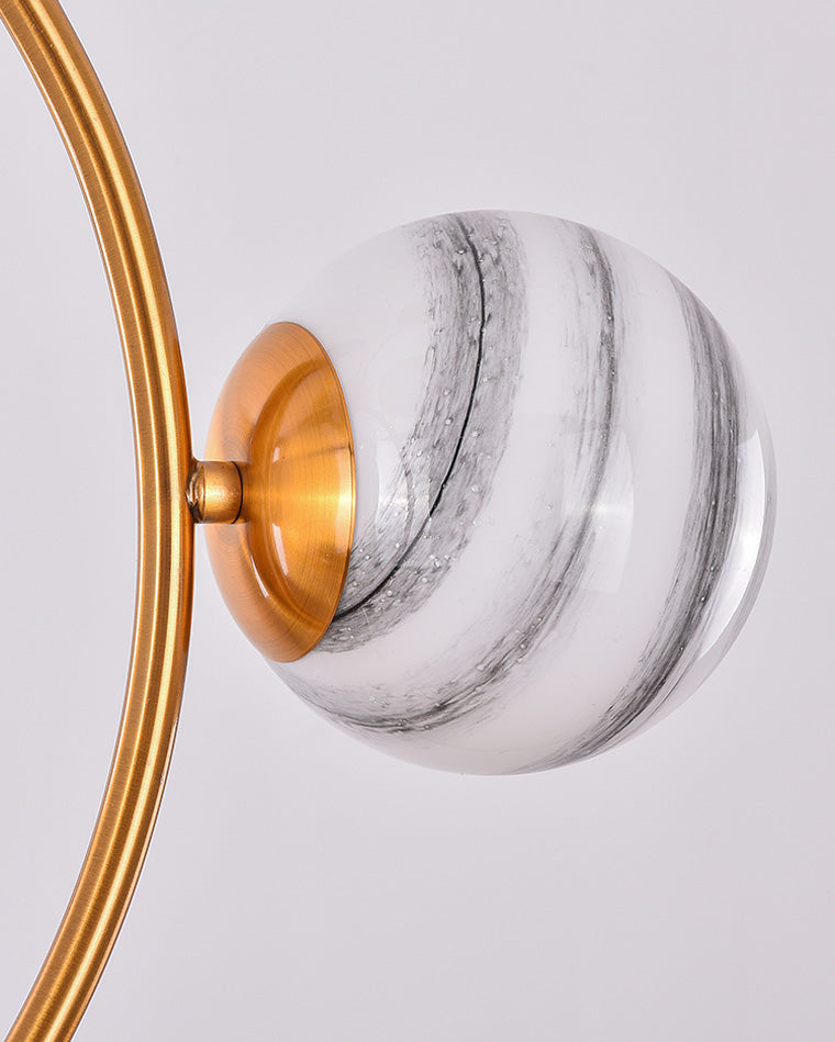 Lámpara de araña de cristal WOMO Planet-WM2385