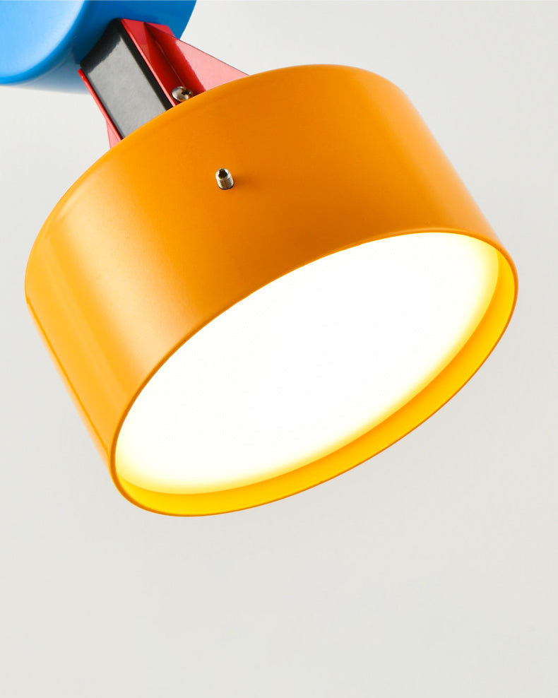 WOMO Lámpara de pie de arco multicolor - WM7104