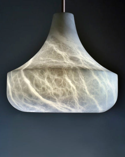 Lámpara colgante WOMO Cone Alabaster-WM2905