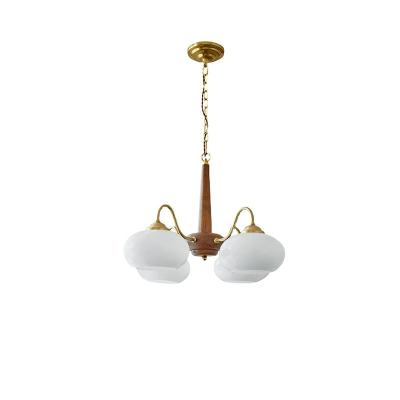 WOMO Milky Glass Retro Pendant Lights - WM2303