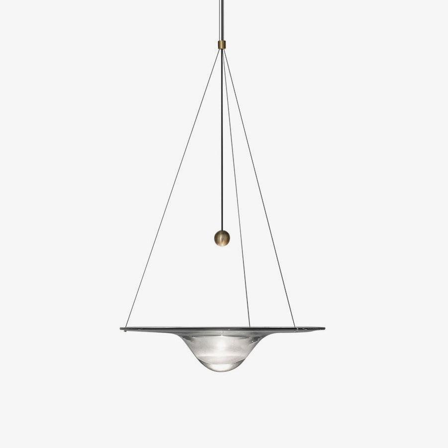 Lámpara colgante WOMO Ripple Glass-WM2092